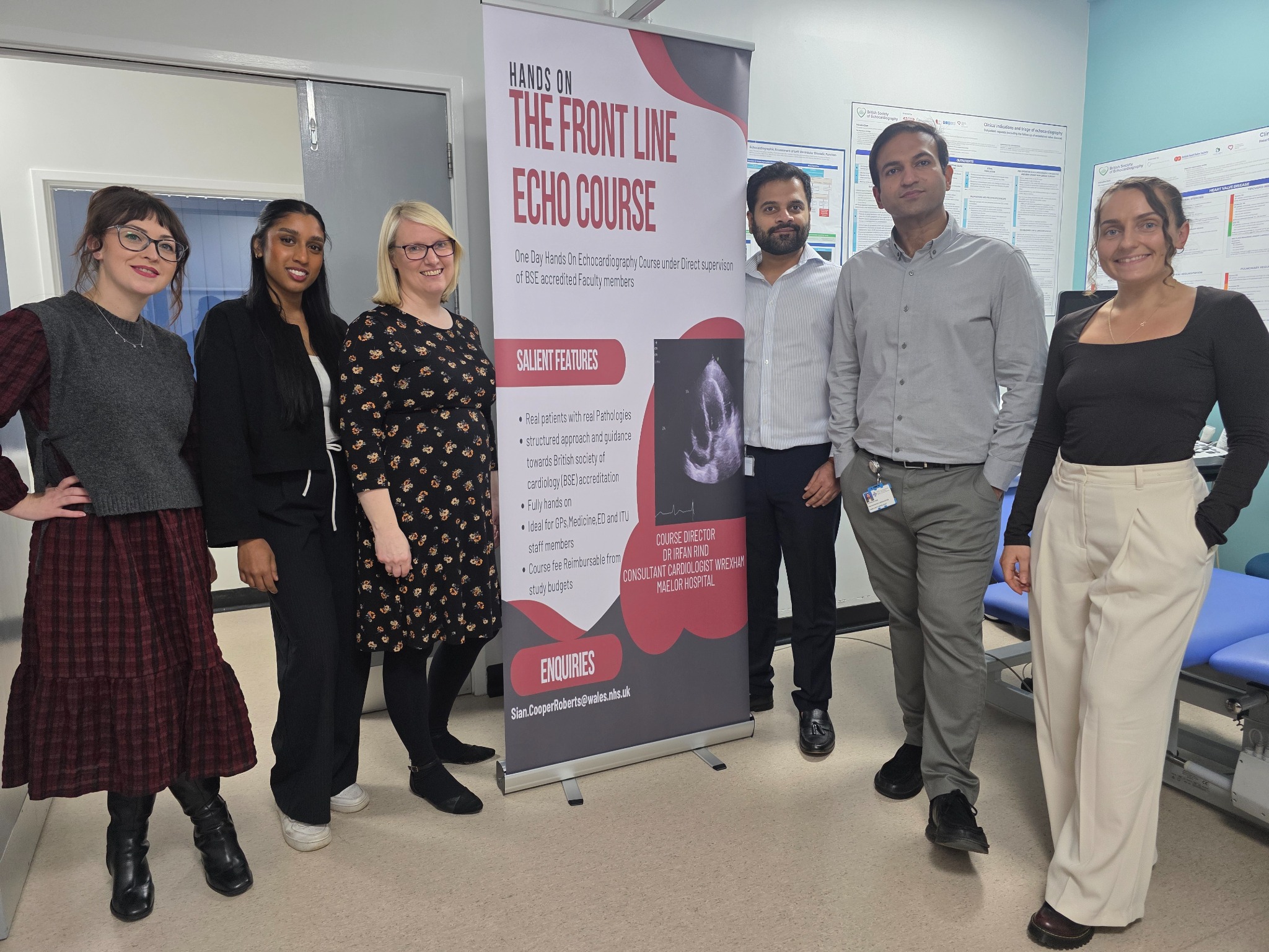 Frontline Echo faculty group from previous course